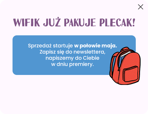 Wifik pakuje plecak - zapisz się!